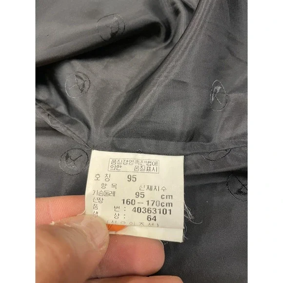 Vintage Arnold Palmer Sports 95 Jacket Mens 48 Orange Black Golf Windbreaker 90s
